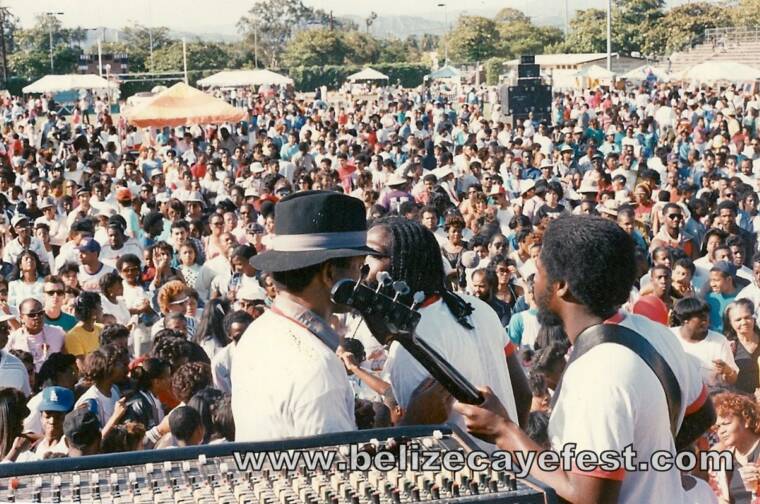 1st Annual Belize Caye Fest 1988 @ Jackie Robinson Stadium in Los Angeles
